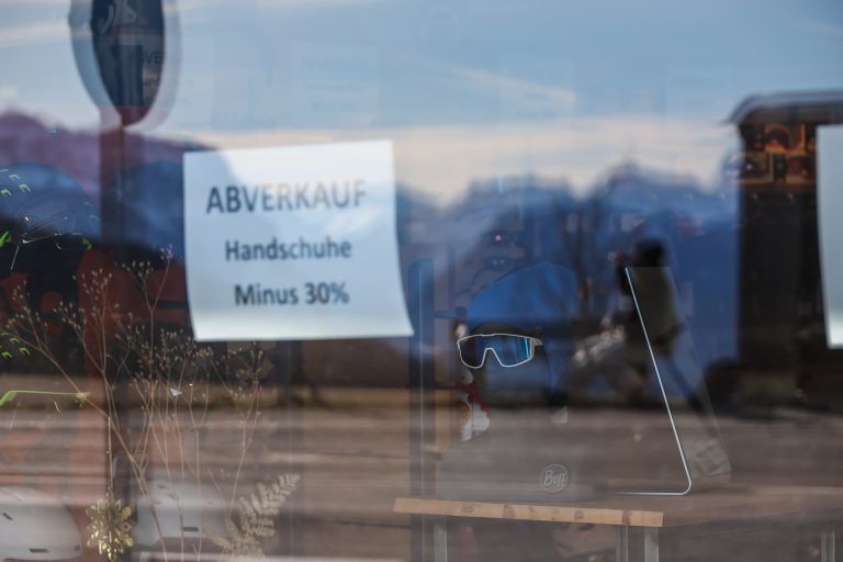 Momentan läuft der Abverkauf.