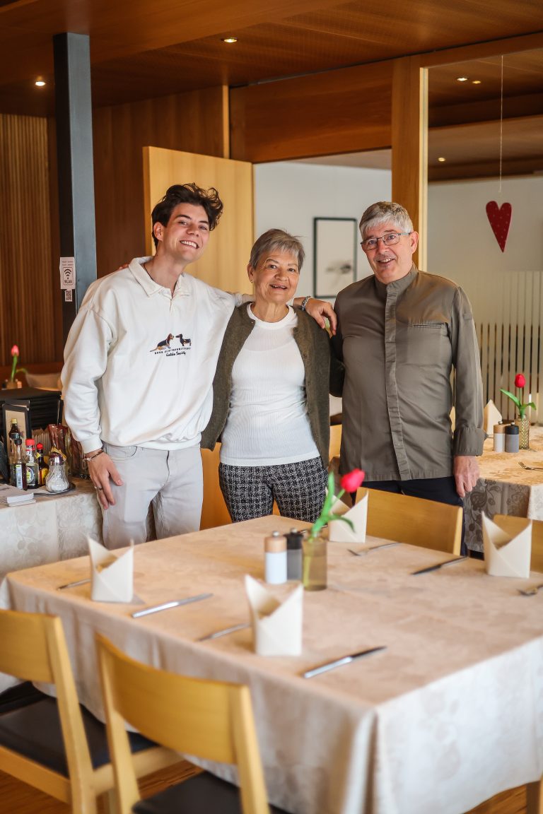 Kilian, Marianne und Peter Krieg starten in einen neuen Lebensabschnitt.<span class="copyright"> VN/Steurer</span>
