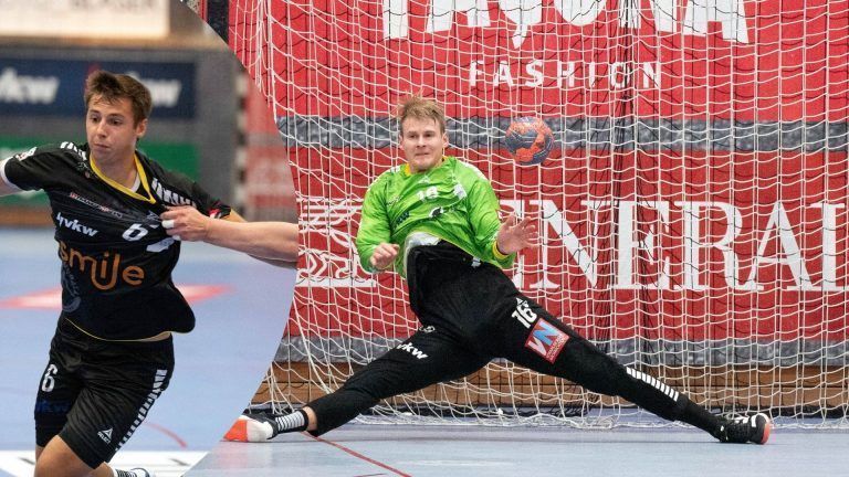 Ralf Patrick Häusle hexte beim Achtelfinalspiel im Europacup in Krems im ganz großen Stil. Und das Trikot von Markus Mahr war sehr begehrt in Krems. <span class="copyright">gepa</span>