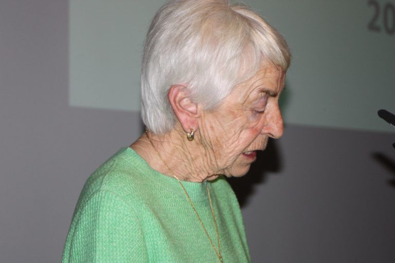 Auch Silvia Längle fand bei der Jahreshauptversammlung nette Worte.