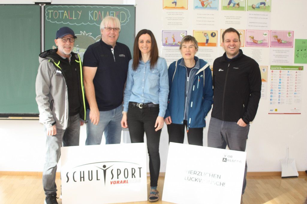 Conny Berchtold Christoph Neyer Andrea Trummer Elisabeth Märk Christian Lampert - VS Röthis siegt
