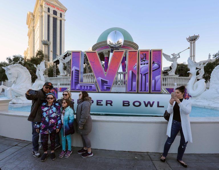 Las Vegas ist bereits im Super-Bowl-Fieber. <span class="copyright">afp</span>