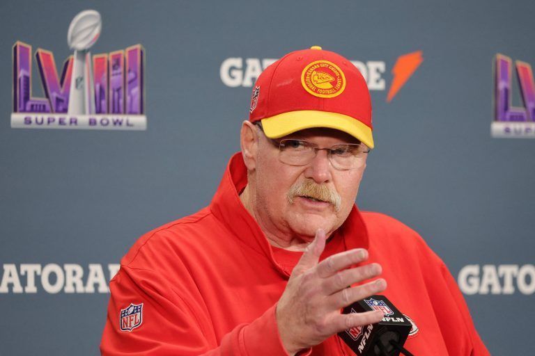 Formte das Team der Kansas City Chiefs: Headcoach Andy Reid. <span class="copyright">ap</span>