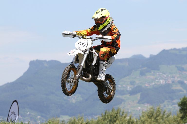 2014 war Moosbrugger noch als Motocrosser am Montikel unterwegs.