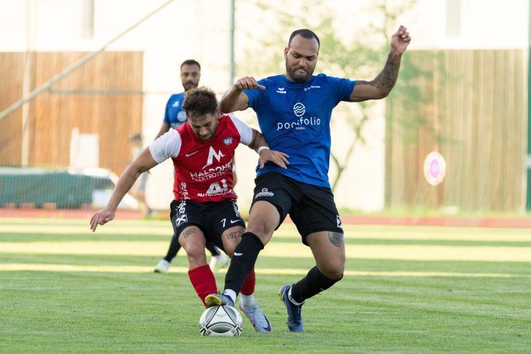 Der Fußacher Cordeiro Soares Junior Delcio (rechts) wechselte zum Dornbirner SV. <span class="copyright">VN-Stiplovsek</span>