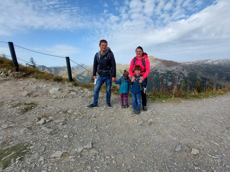 Eine beliebte Freizeitgestaltung der Familie Bechter ist das Wandern. <span class="copyright">Bechter</span>
