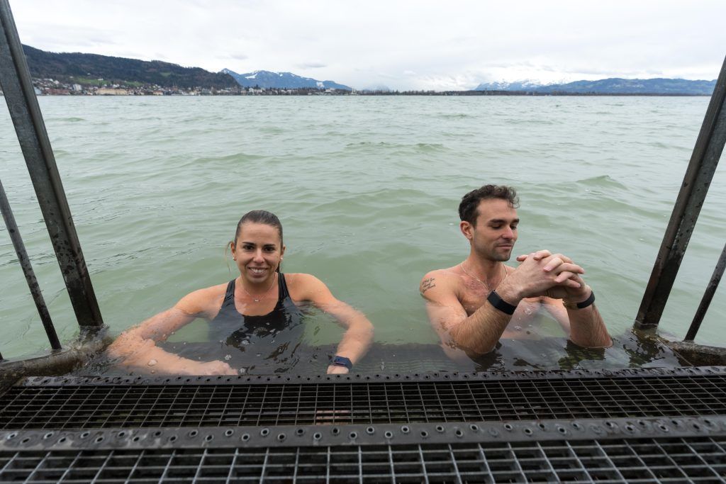 Das Eisbad als Vorbereitung für die French Open