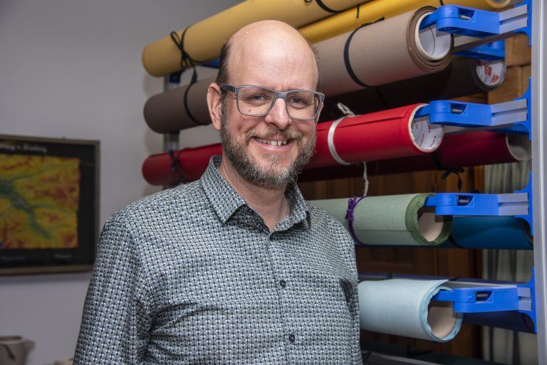 Michael Konzett ist Obmann der Trachtengruppe Bludenz. <span class="copyright">VN/JUN</span>