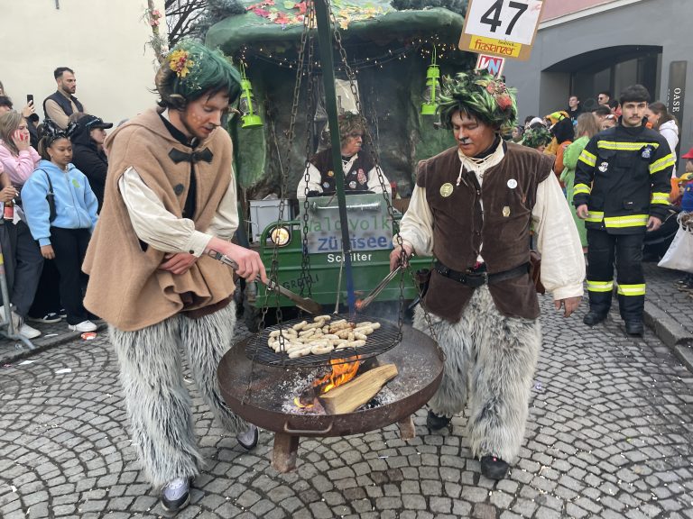 Frisch gegrillt wurde in den Innenstadt ebenfalls.