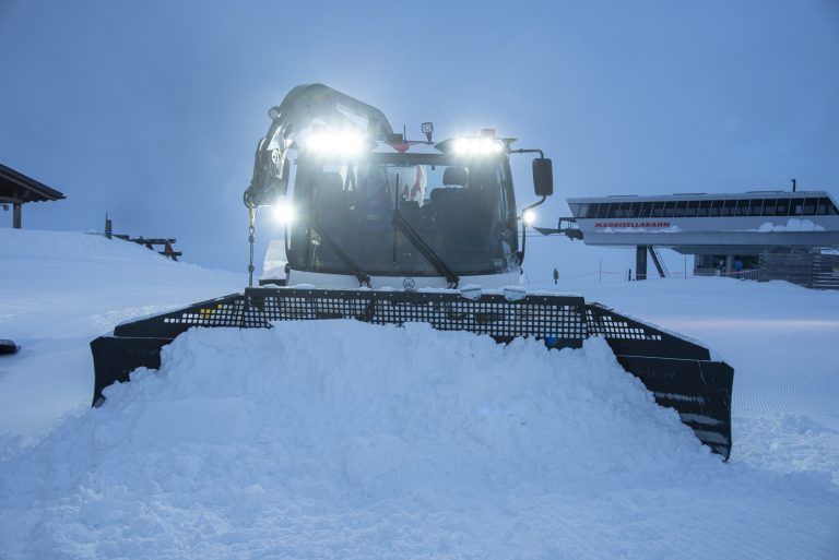 Pistenbully, Mario Tschofen, Pistenraupe, Silvretta Montafon, Nova, Skigebiet, Skipisten