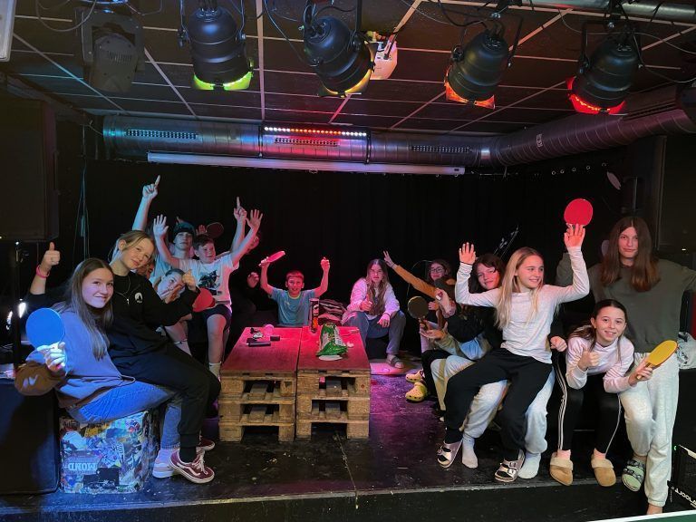 Auch am Abend wurde es nicht langweilig.