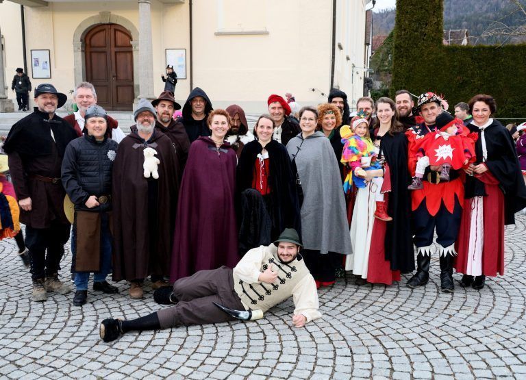 Den Mitarbeitern der Gemeinde Hörbranz stehen närrische Tage bevor.
