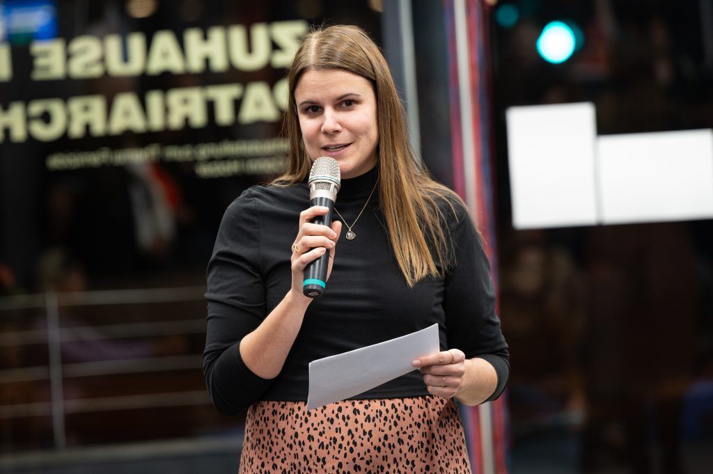 Carina Ebenhoch setzt sich für Frauen und Gleichstellung ein
