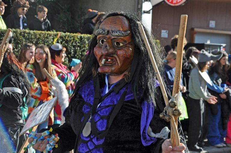 Aufwändige Masken waren zu sehen.