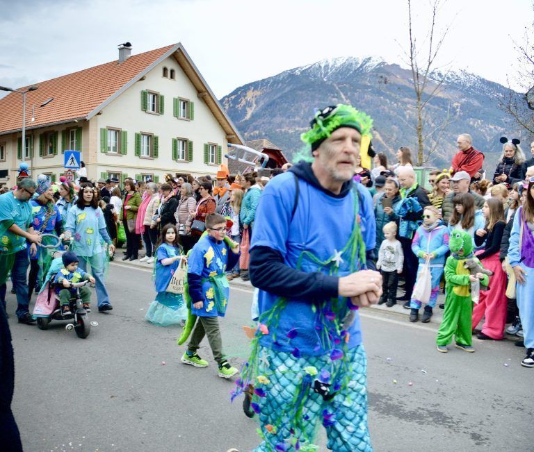 Faschinggruppe mit dem Thema Unterwasserwelt