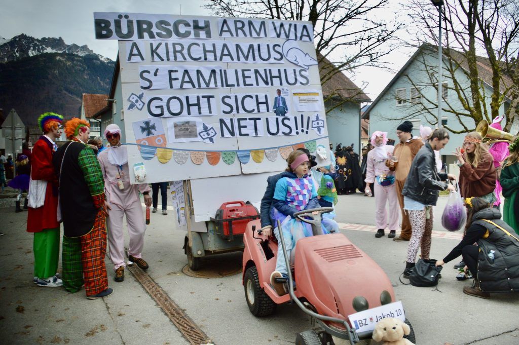 Kein Halten mehr: So verlief der Umzug in Bürs