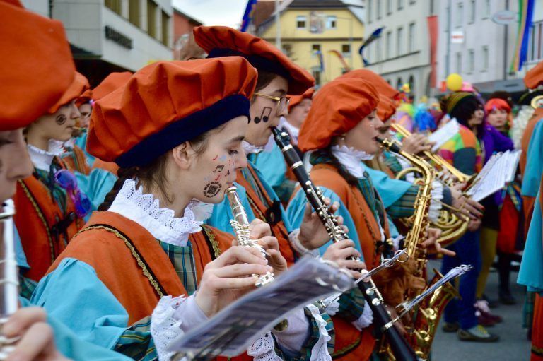 Die Stadtmusik Bludenz spielte festlich auf.