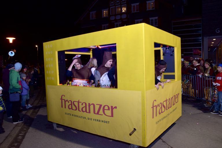Die Frastanzer Bierkiste war auch am Start.