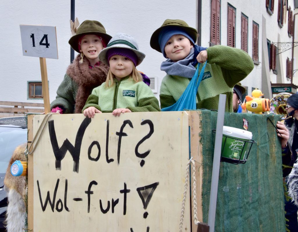Der Wolf trieb sein Unwesen beim Jöriumzug