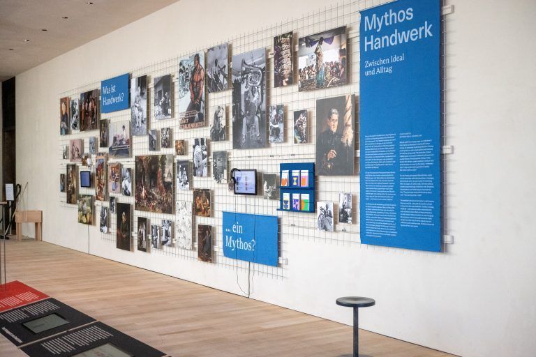 Pressekonferenz Sonderausstellung Mythos Handwerk im vorarlberg museum