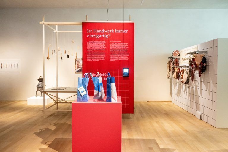 Pressekonferenz Sonderausstellung Mythos Handwerk im vorarlberg museum