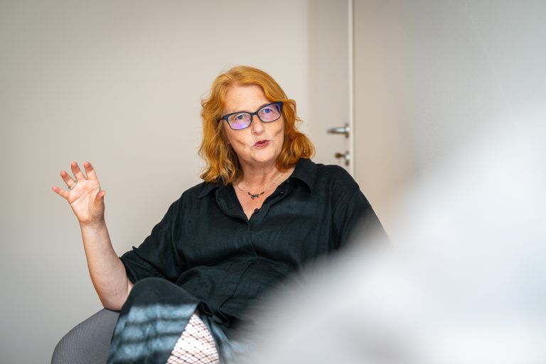 Stephanie Gräve sieht im Protest ein Zeichen der Mitte. <span class="copyright">VN/Rhomberg</span>