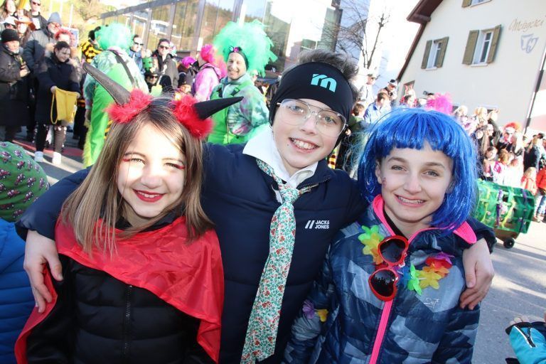 Alina, Leo und Anna hatten sichtlich Spaß.