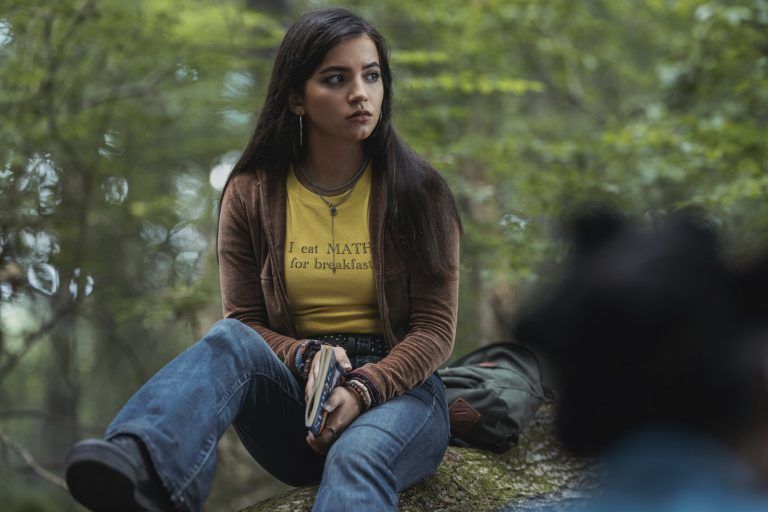 Isabela Merced in einer Szene von Madame Web. <span class="copyright">ap </span>