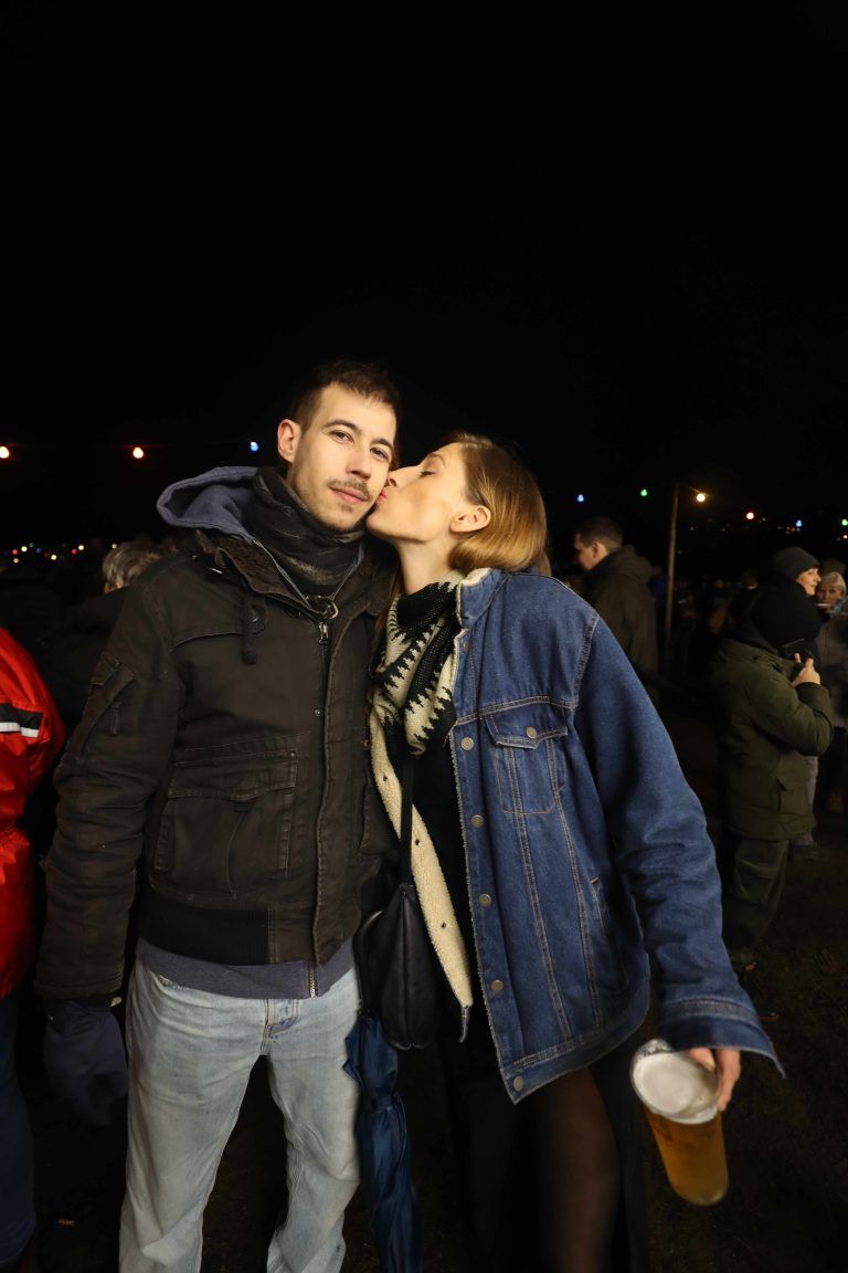 Alexander Latzel und Daniela Popovic.
