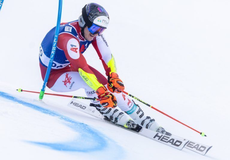 Patrick Feurstein beendet den Riesentorlauf auf Platz 21. <span class="copyright">apa</span>