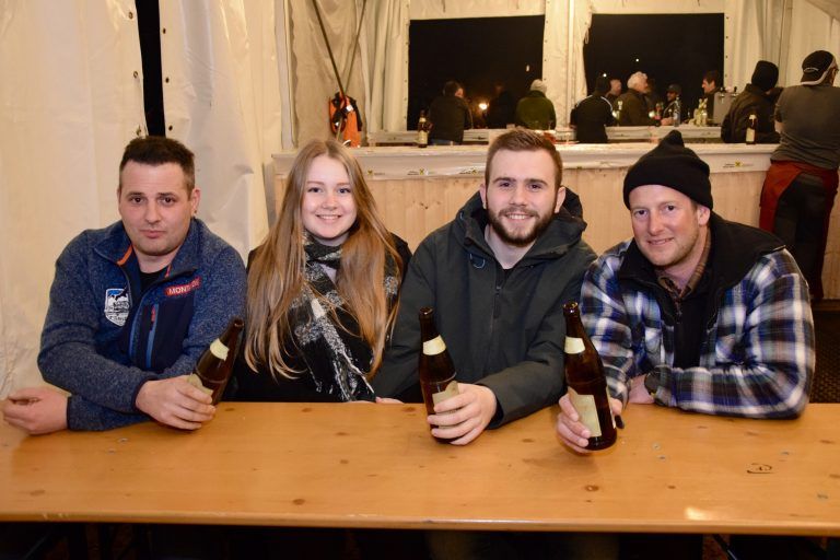 Patrick Bachmann, Nynke Haverkamp, Sven Huisman und Sebastian Leitner.