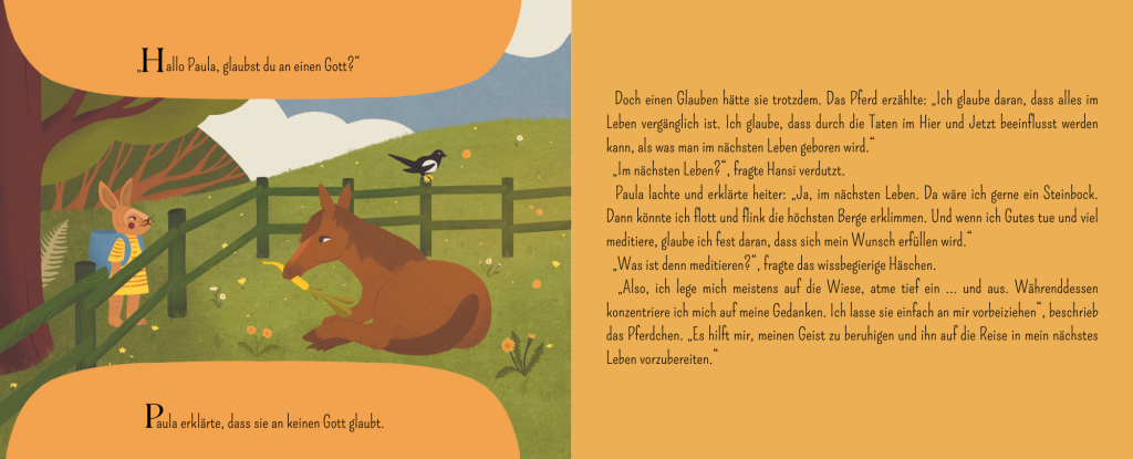 David Dünser macht mit seinem Bilderbuch Religion kinderleicht