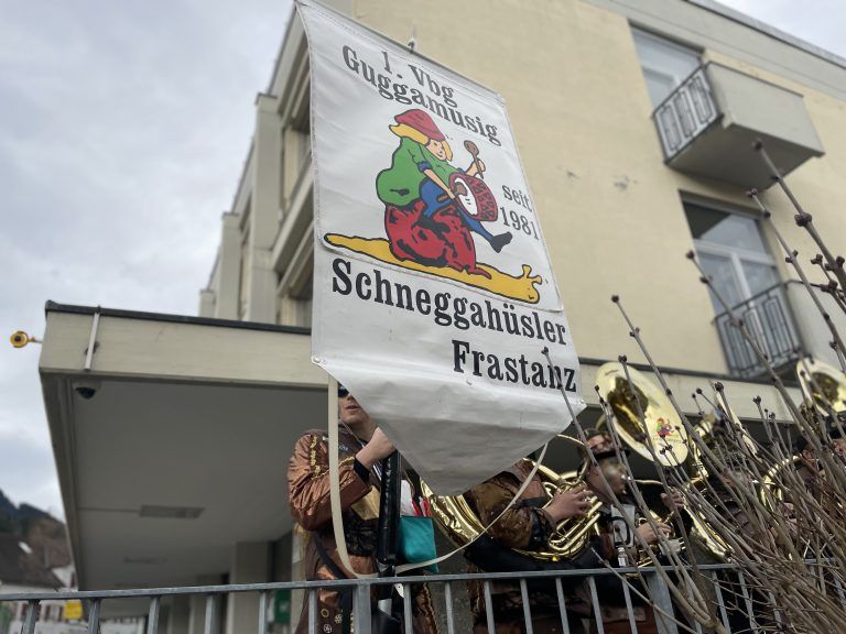 Die Schneggahüsler Frastanz durfen natürlich nicht fehlen...