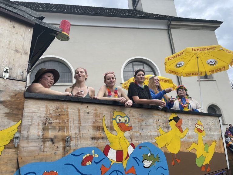 "Bädala Bädala" - auf diesem Wagen wurde wirklich gebadet.