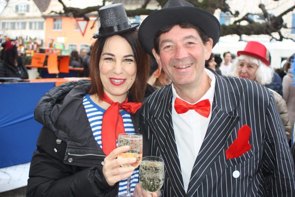 Im Rankweiler Hof waren alle Besucher in Partystimmung