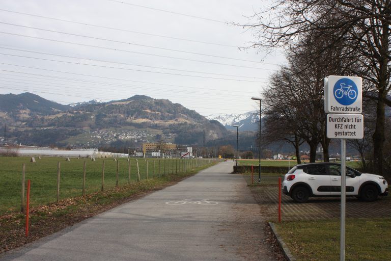 Die Eusebiusstraße wurde ebenfalls zur Fahrradstraße ernannt.