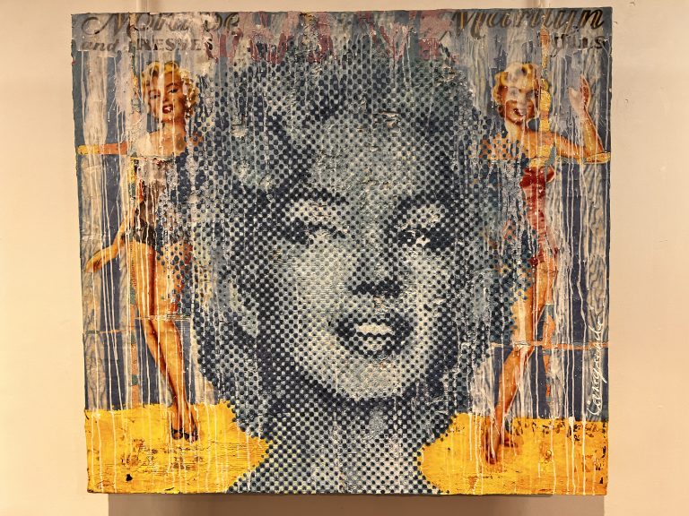 Patrizia Casagrandas Interpretation der Marilyn Monroe. <span class="copyright">andreas marte</span>