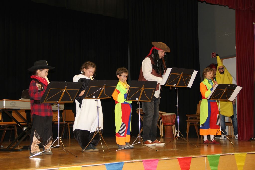 Erstes Faschingskonzert der Musikschule Montafon