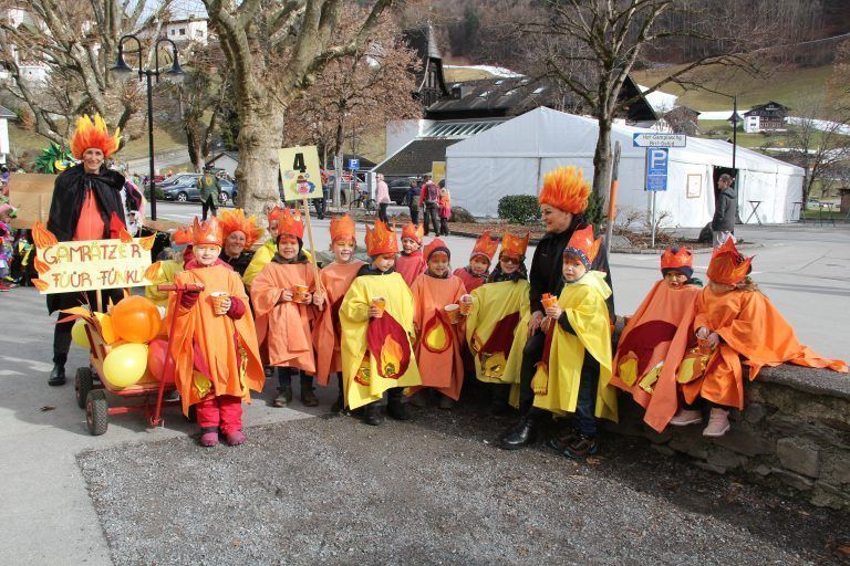 Schön anzusehen waren die „Gamprätzer Füür Fünkliruns".