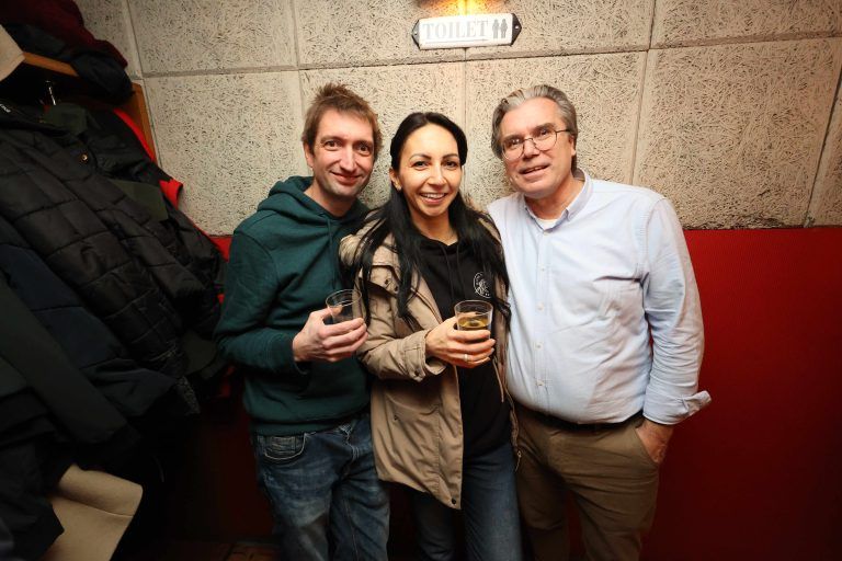 Michael Mathis, Ebru Sönmez und Roland Morscher.
