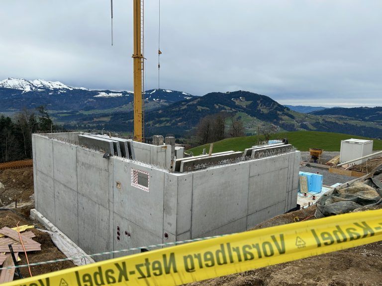 Langenegg Bauprojekt