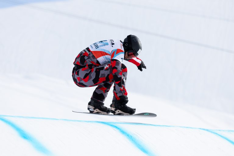 Julian Lüftner siegte im kleinen Finale <span class="copyright">FIS / Miha Matavz</span>