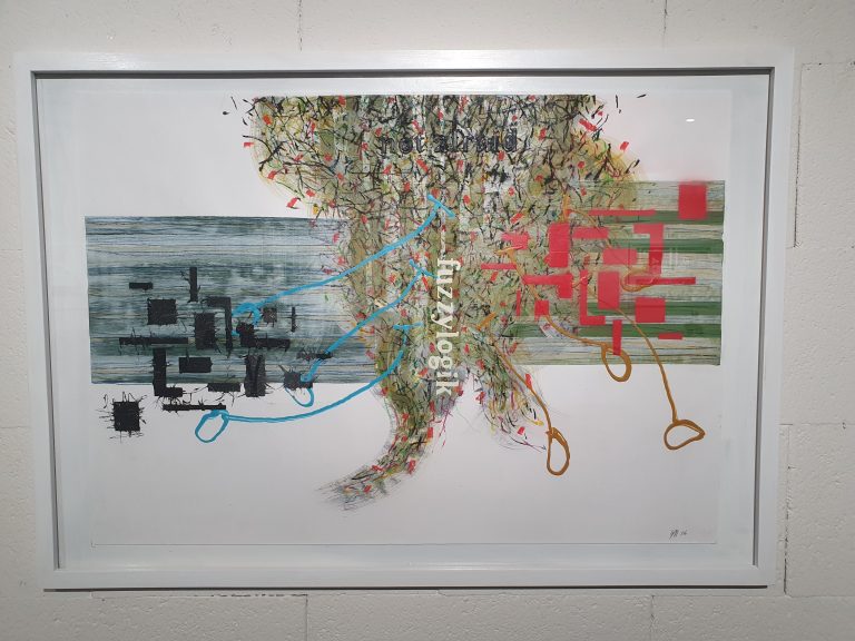 Manfred Egender Fuzzylogik, 2016, Acryl, Pastell, Silikon.