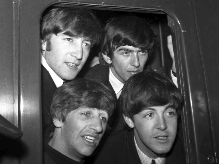 Vom 7. bis 22. Februar 1964 bereisten die Beatles die Vereinigten Staaten.<span class="copyright"> AP Photo/Bob Dear, File</span>