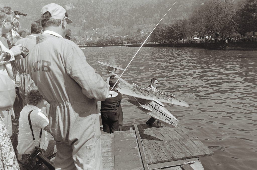 Der Traum vom Fliegen zog die Massen an