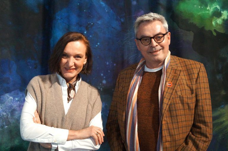 Künstlergespräch Stage Bregenz Richard Hoeck und John Miller