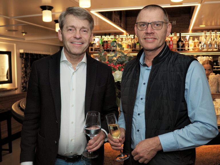 Jürgen Amman und Benno Gmür (Hohentwiel Verein).