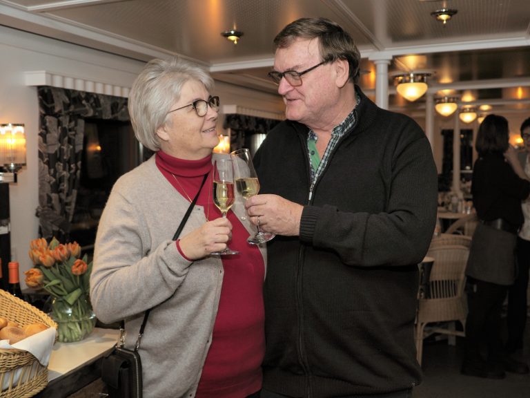 Susanne und Kurt Reich (Präsident HW Verein).