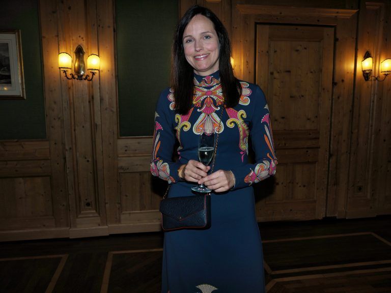 Martina Vetter genießt die Zeit in Lech.