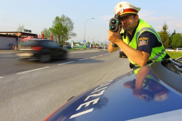 Radarmessung Polizei